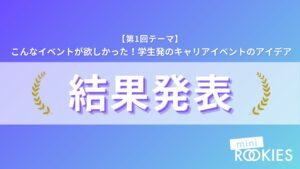 ミニRookies　結果発表！